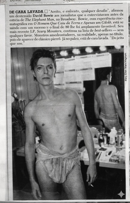 0 bowie Manchete