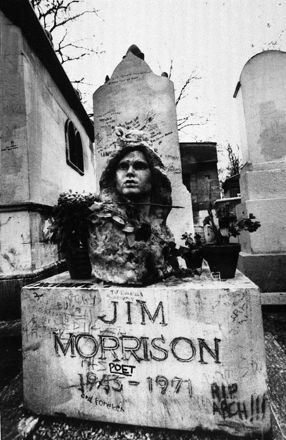 jim morrison lapide